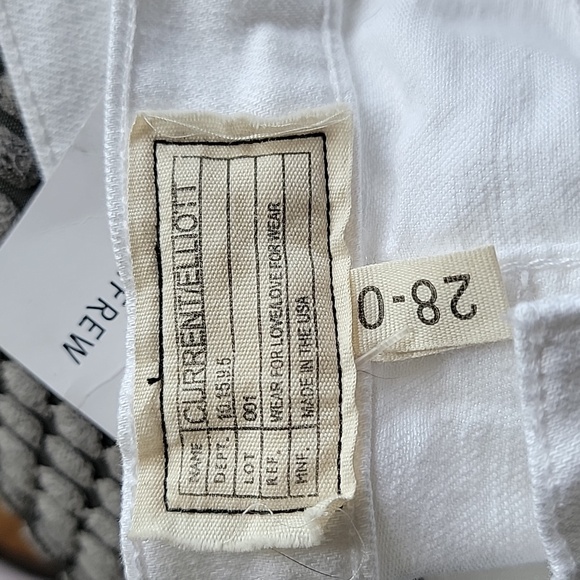 Current/Elliott The Stiletto Sugar Destroy Denim Jeans — Size 28 - Picture 4 of 8